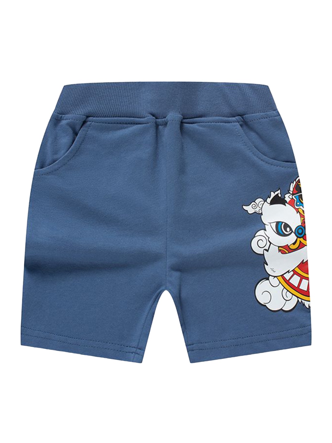 

StyleCast Unisex Kids Graphic Printed Shorts, Blue