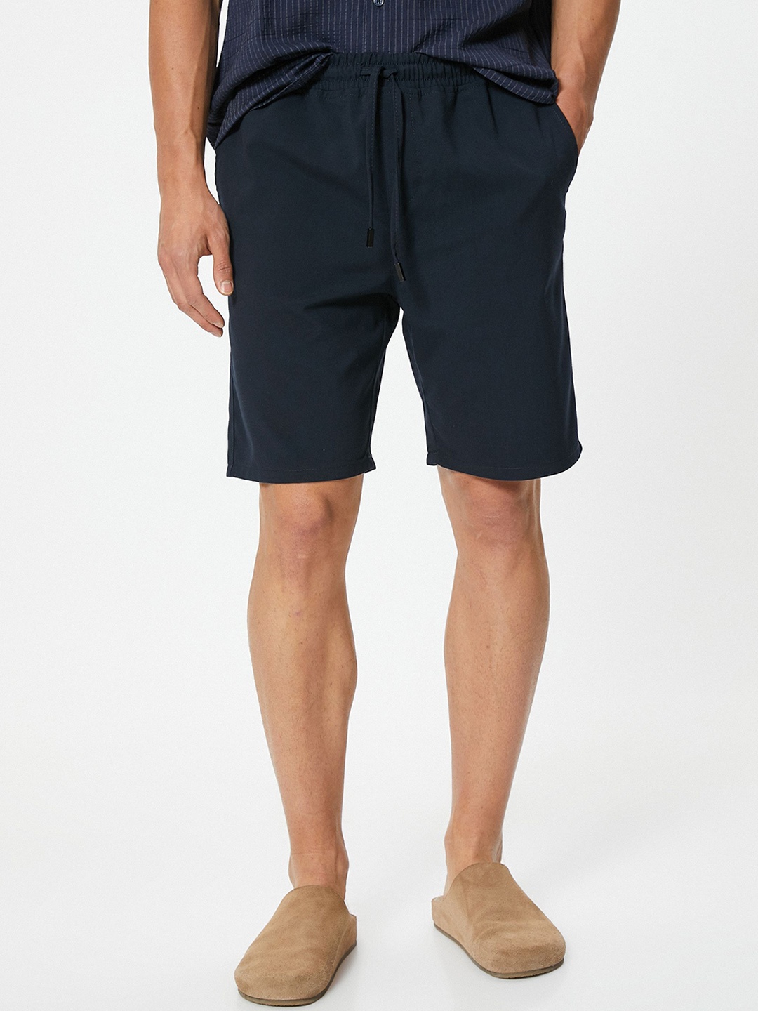 

Koton Men Slim Fit Shorts, Blue