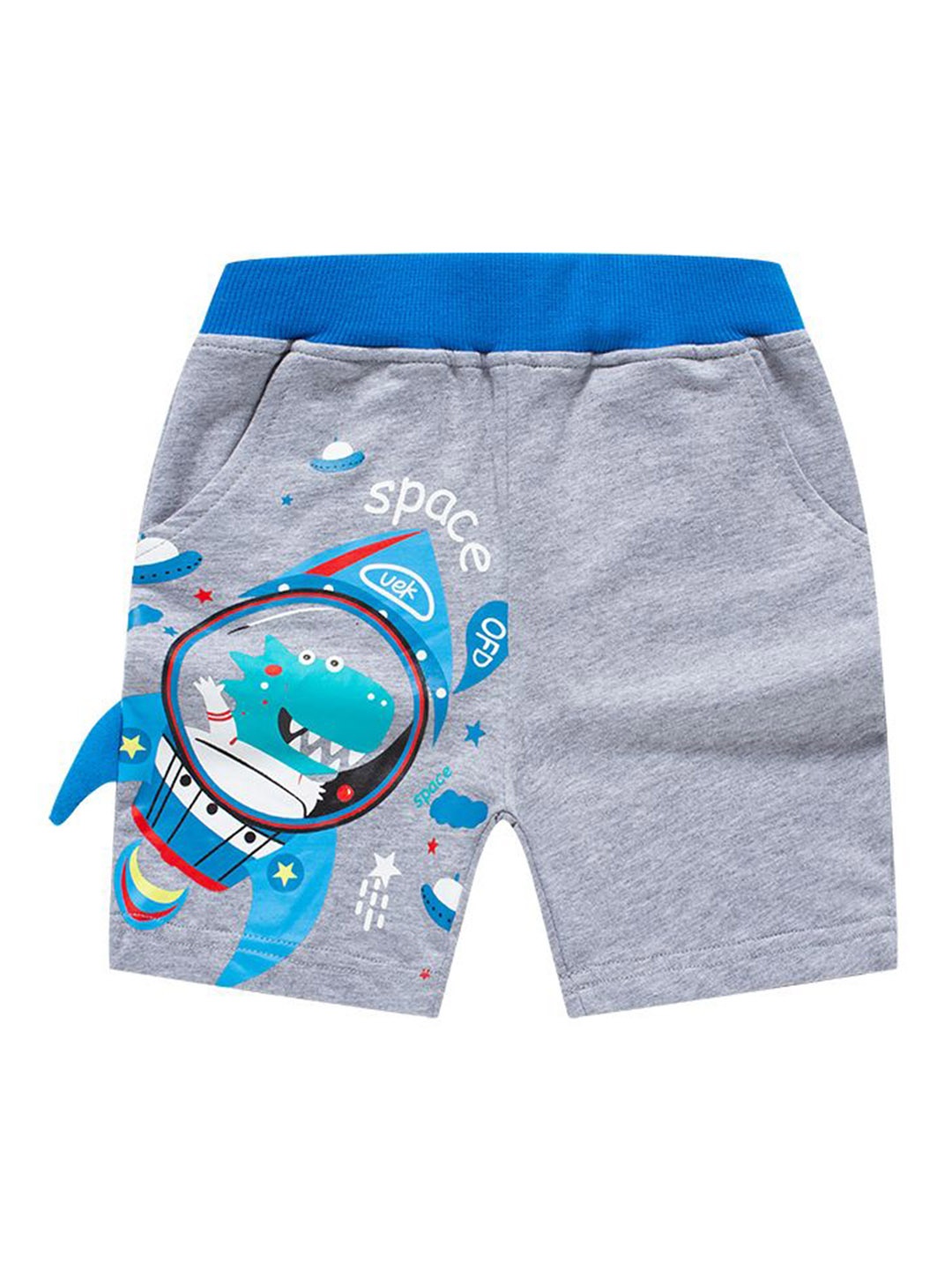 

StyleCast Unisex Kids Graphic Printed Shorts, Grey