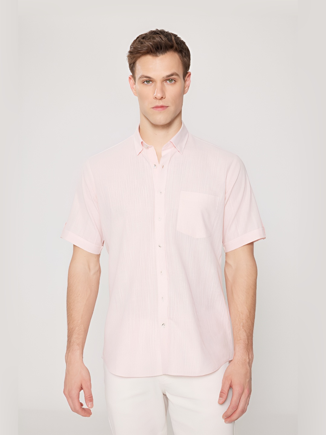 

ALTINYILDIZ CLASSICS AC Co. Men Polo Collar Pockets T-shirt, Na