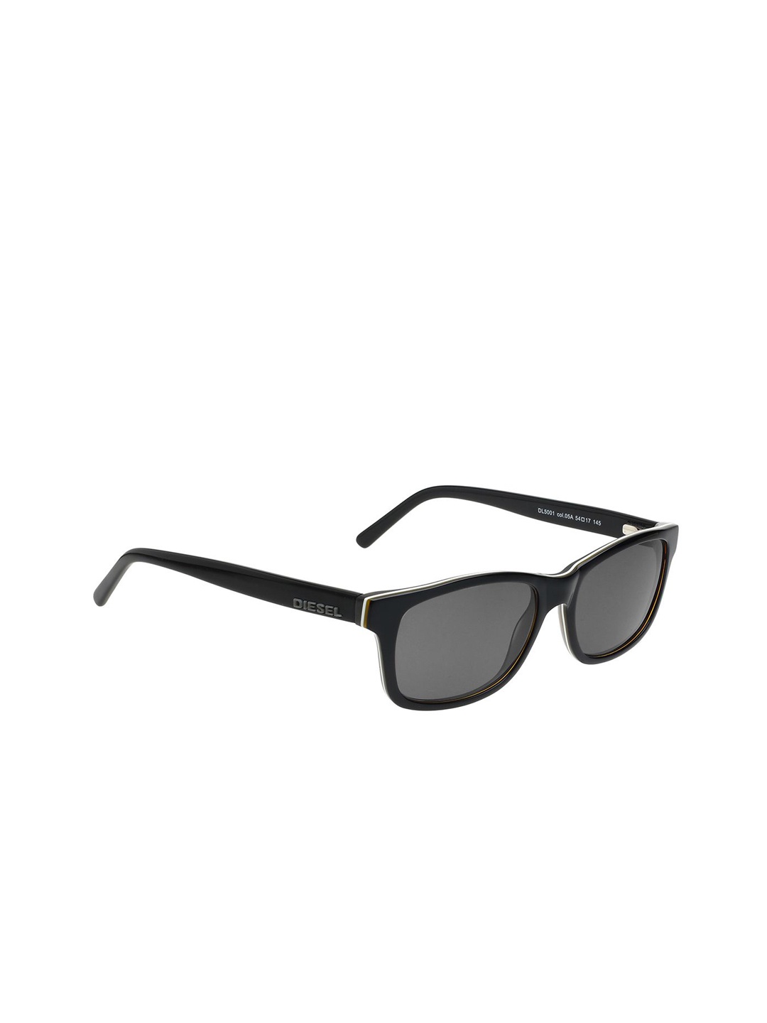 

DIESEL Unisex Square Sunglasses with UV Protected Lens DL 5001 05A 54 S, Grey