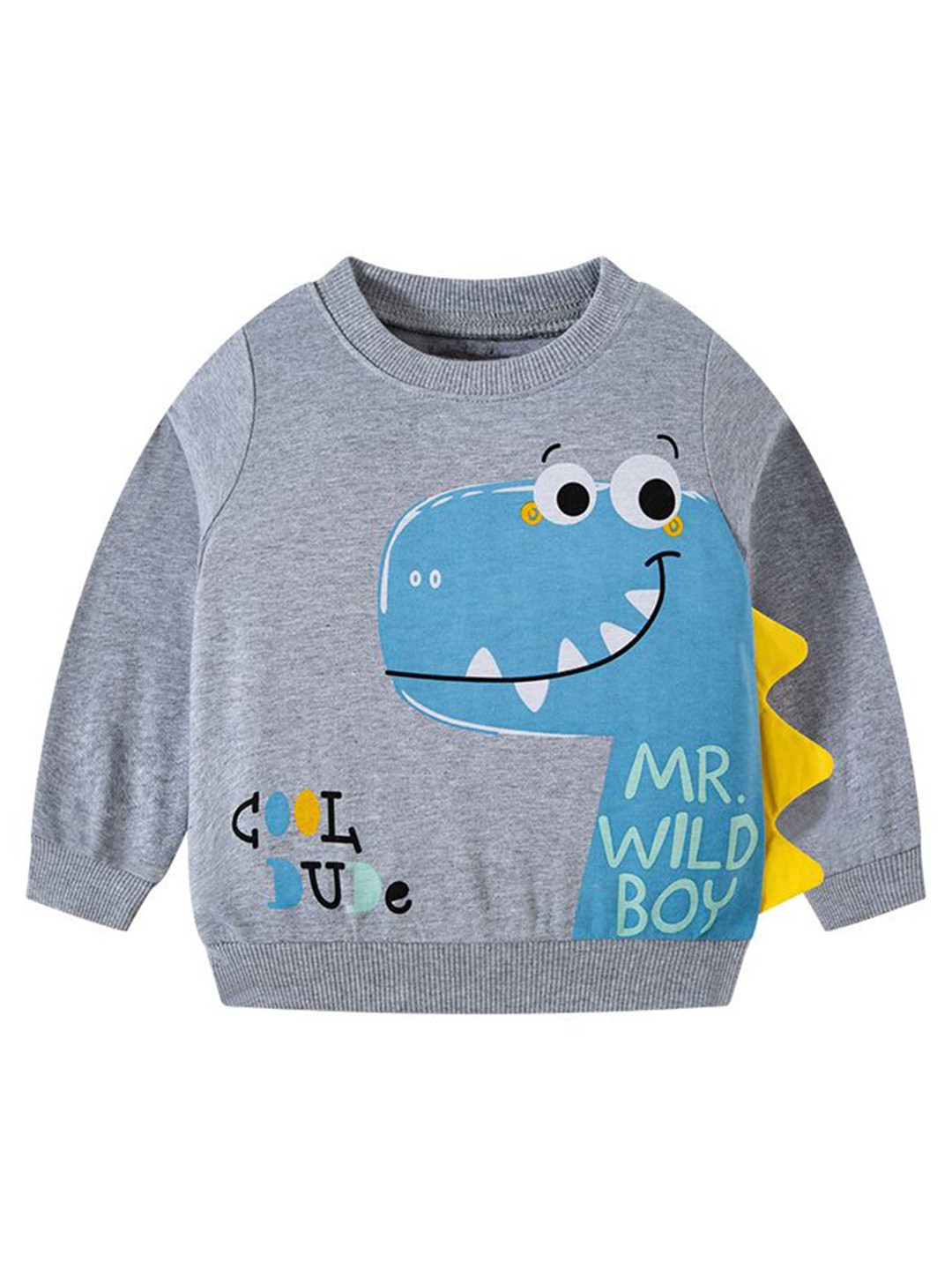 

StyleCast Unisex Kids Printed Sweatshirt, Grey