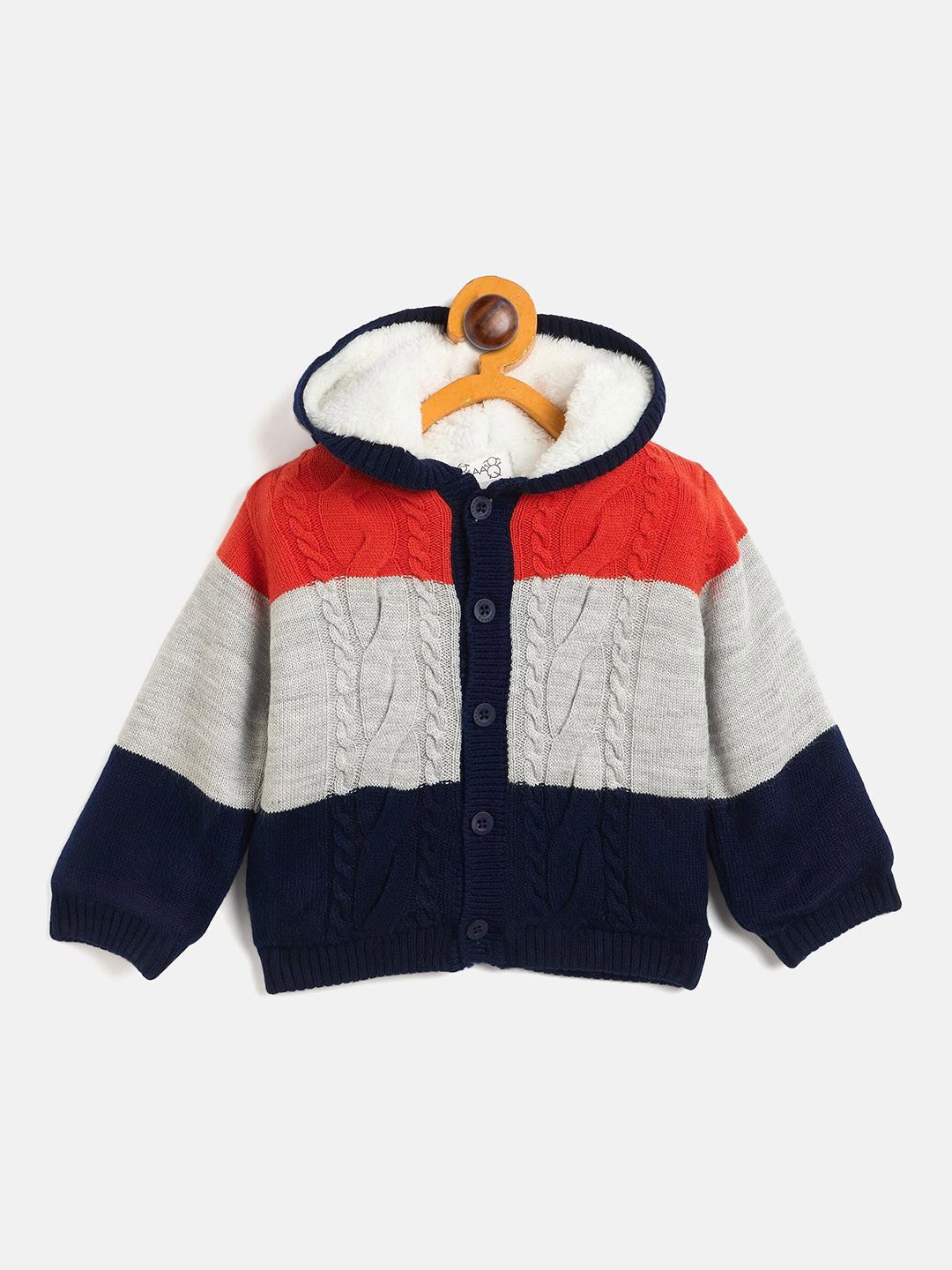 

JWAAQ Boys Colourblocked Pullover, Grey
