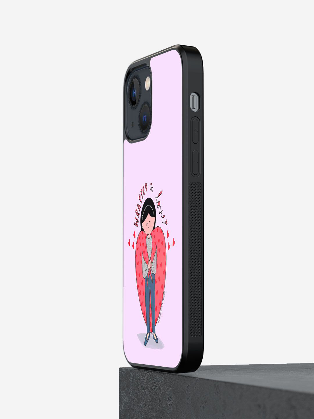 

macmerise Abstract Printed iPhone 13 Back Case Mobile Accessories, Pink