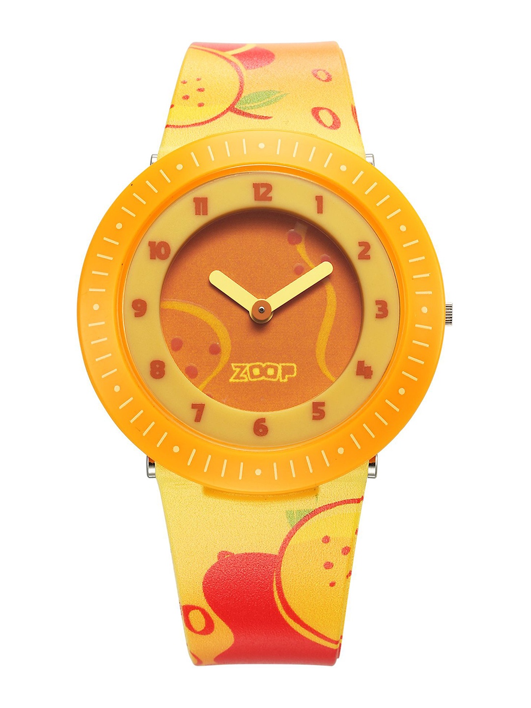 

ZOOP from TITAN Unisex Kids Embellished Dial & Straps Analogue Watch 26007PP09W, Orange