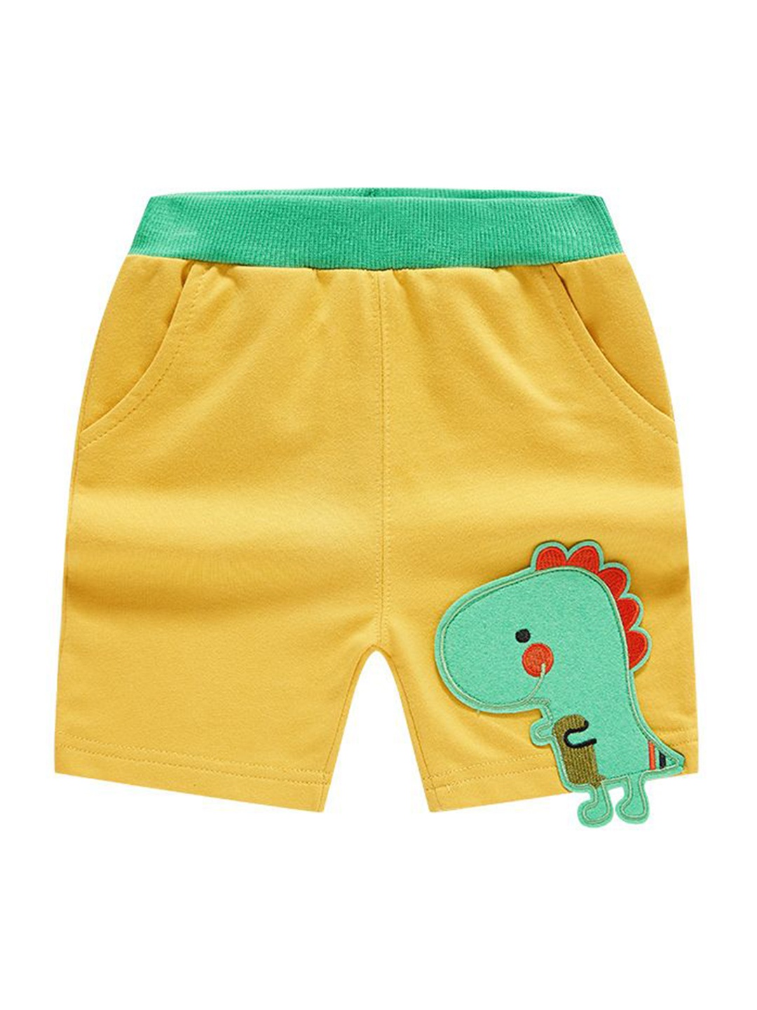 

StyleCast Unisex Kids Solid Slip-On Shorts, Yellow