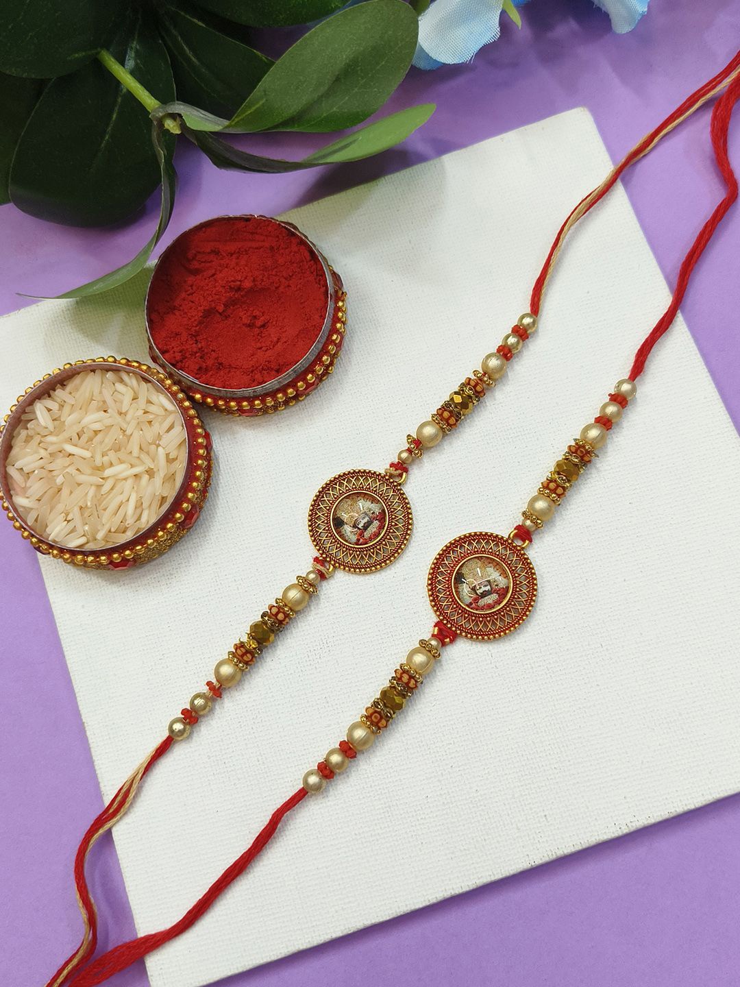 

StileAdda Thread Rakhi, Red