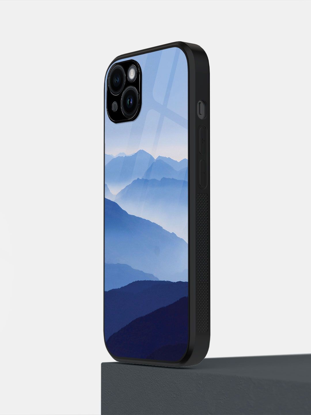 

macmerise Tropical Printed iPhone 14 Plus Back Case Mobile Accessories, Blue