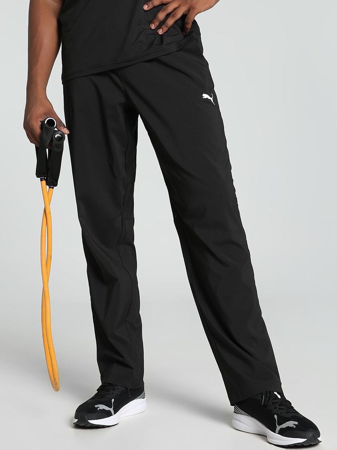 

Puma Woven Tapered Training Pants, Black