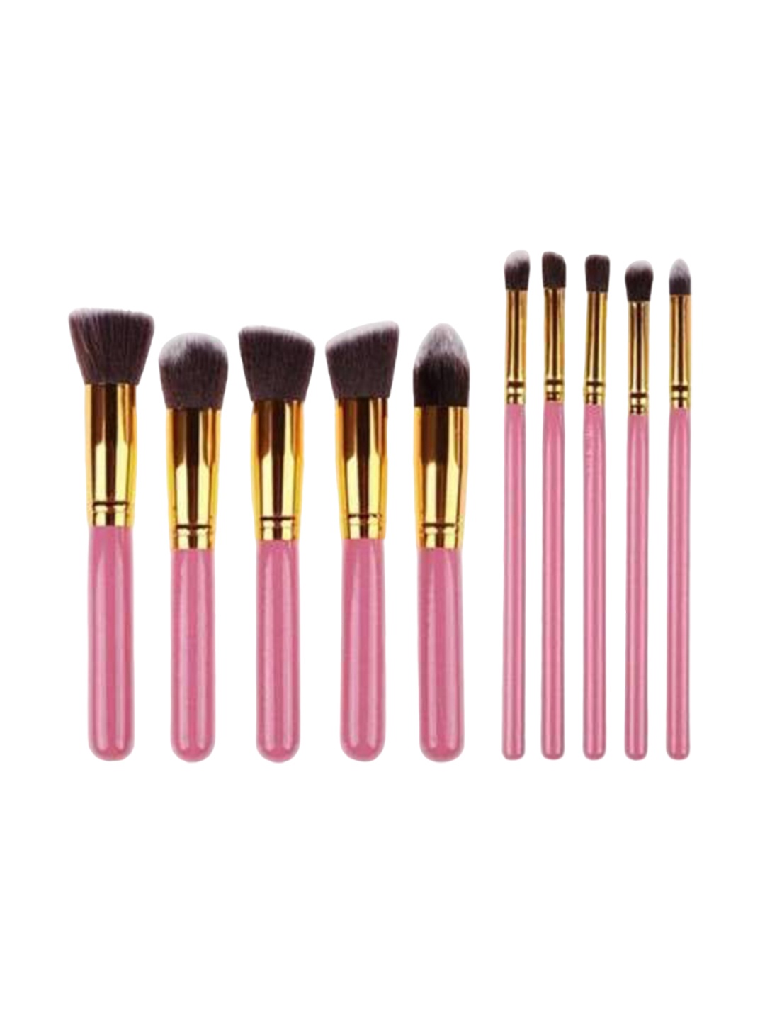

Yoana Set Of 10 Professional Makeup Brushes Set, Pink