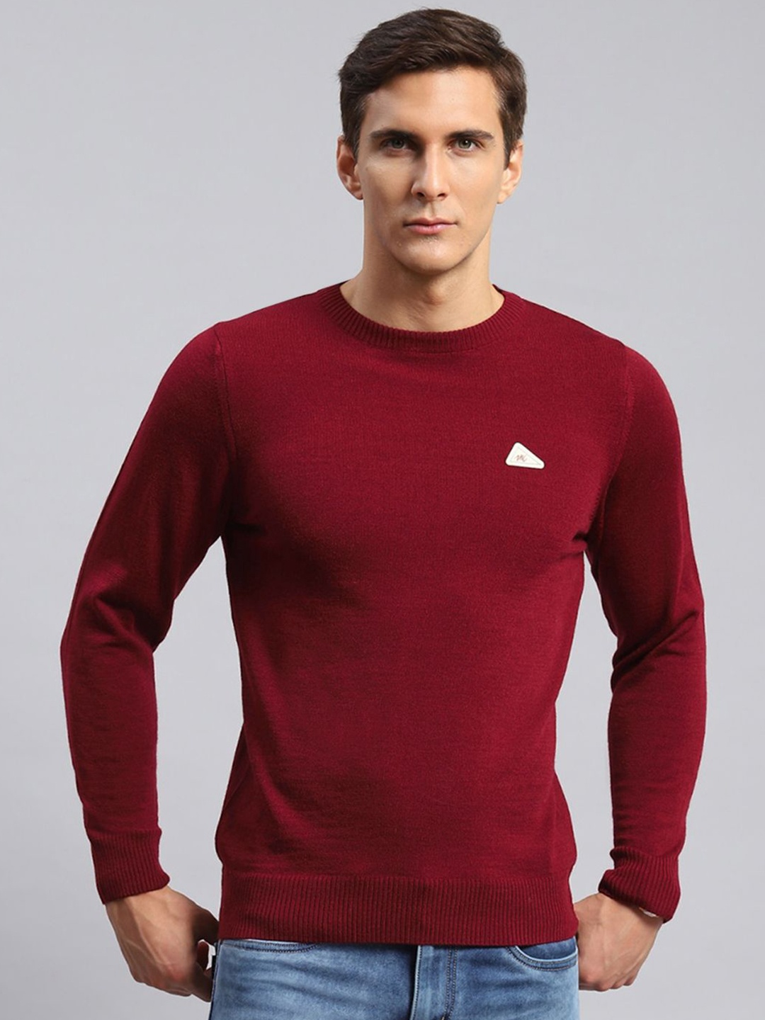 

Monte Carlo Men Woollen Pullover, Red