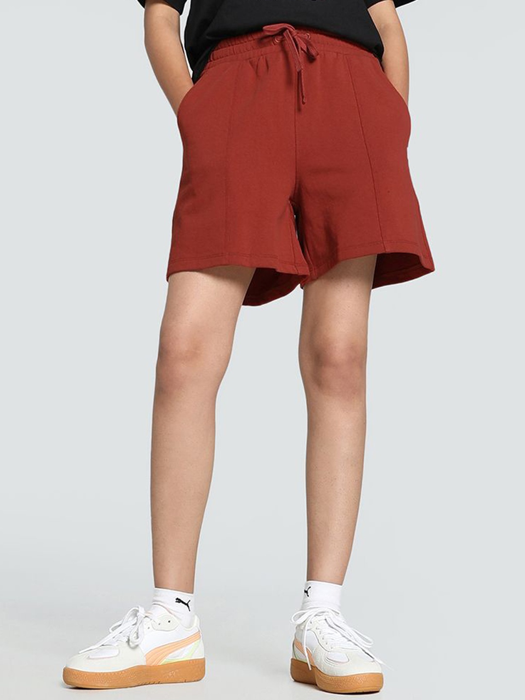 

Puma DOWNTOWN RE:COLLECTION Women's Shorts, Rust