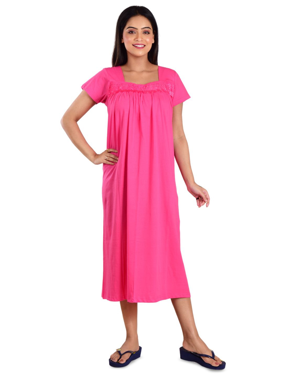 

DUI KONN A Everyday Nightdress, Pink