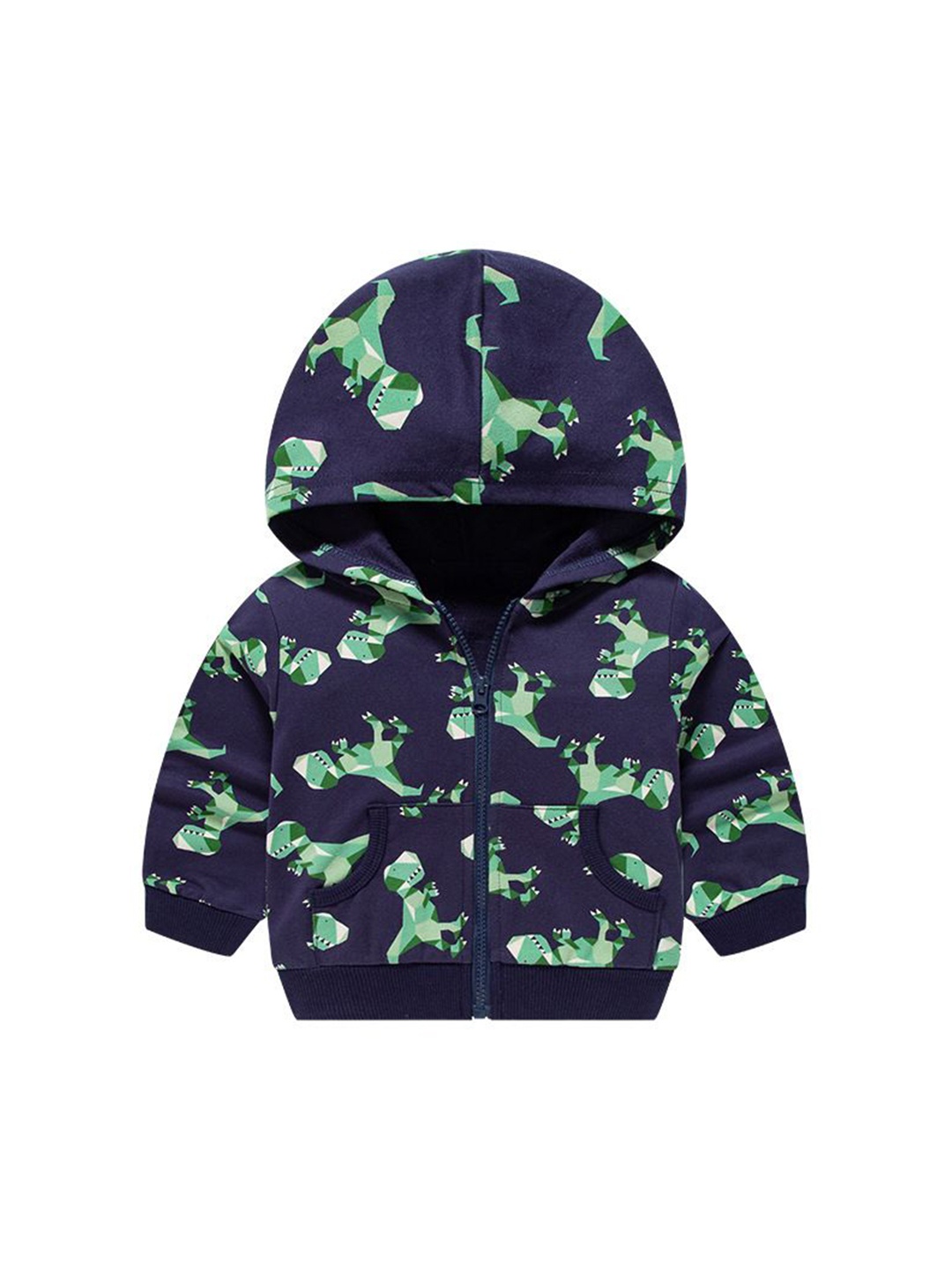 

StyleCast Unisex Kids Printed Hooded Sweatshirt, Navy blue