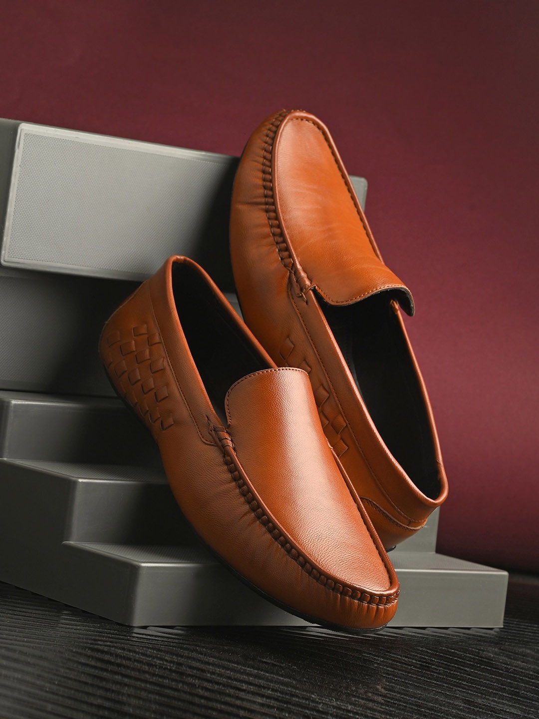 

Mast & Harbour Men Lightweight Loafers, Tan