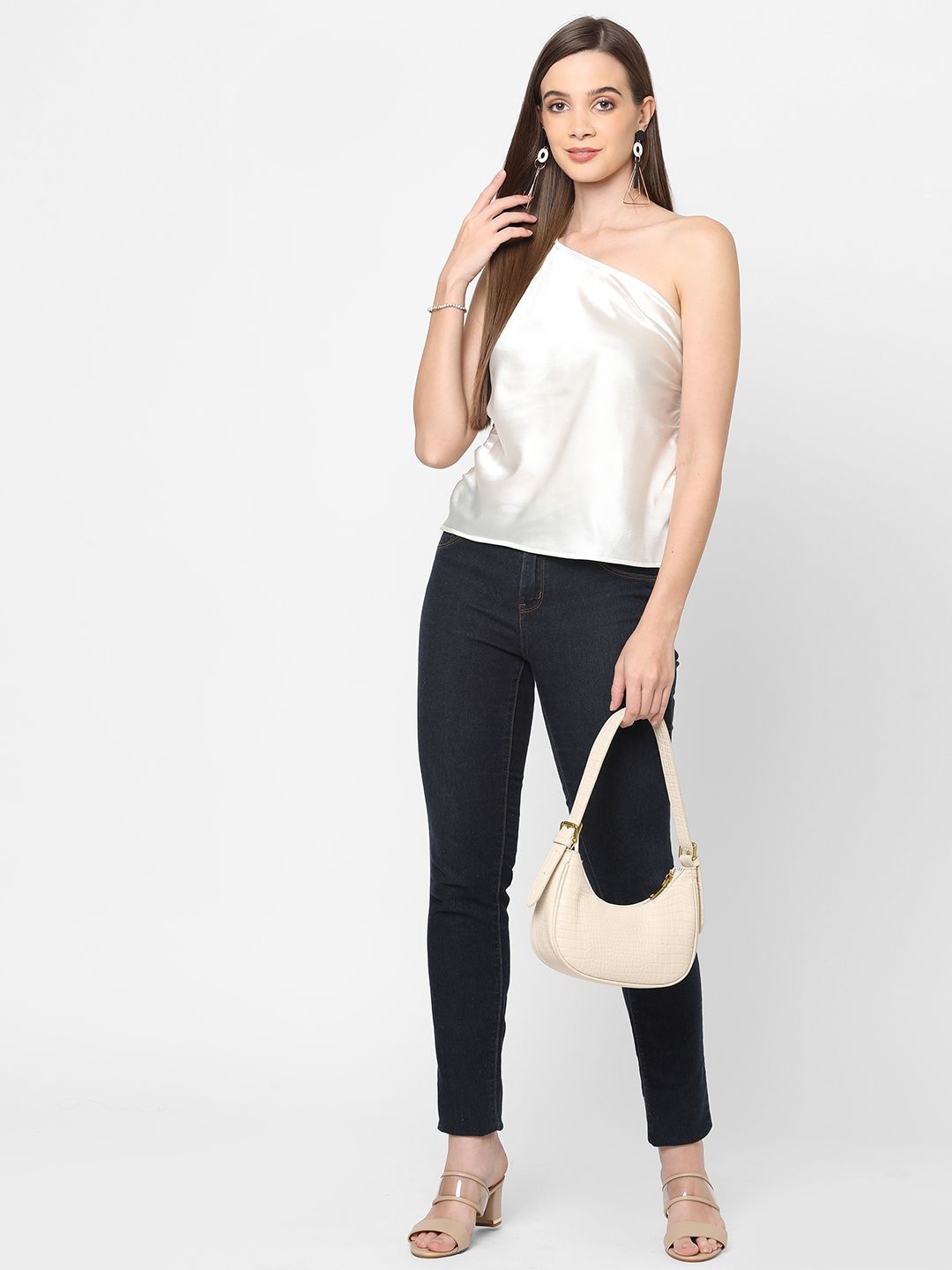 

MISH One Shoulder Top, Off white