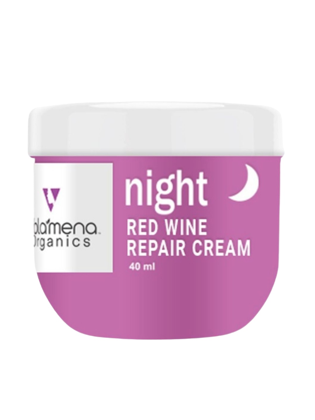 

Volamena Red Wine Night Repair Cream For Firm Radiant & Youthful Skin- 40 ml, Purple