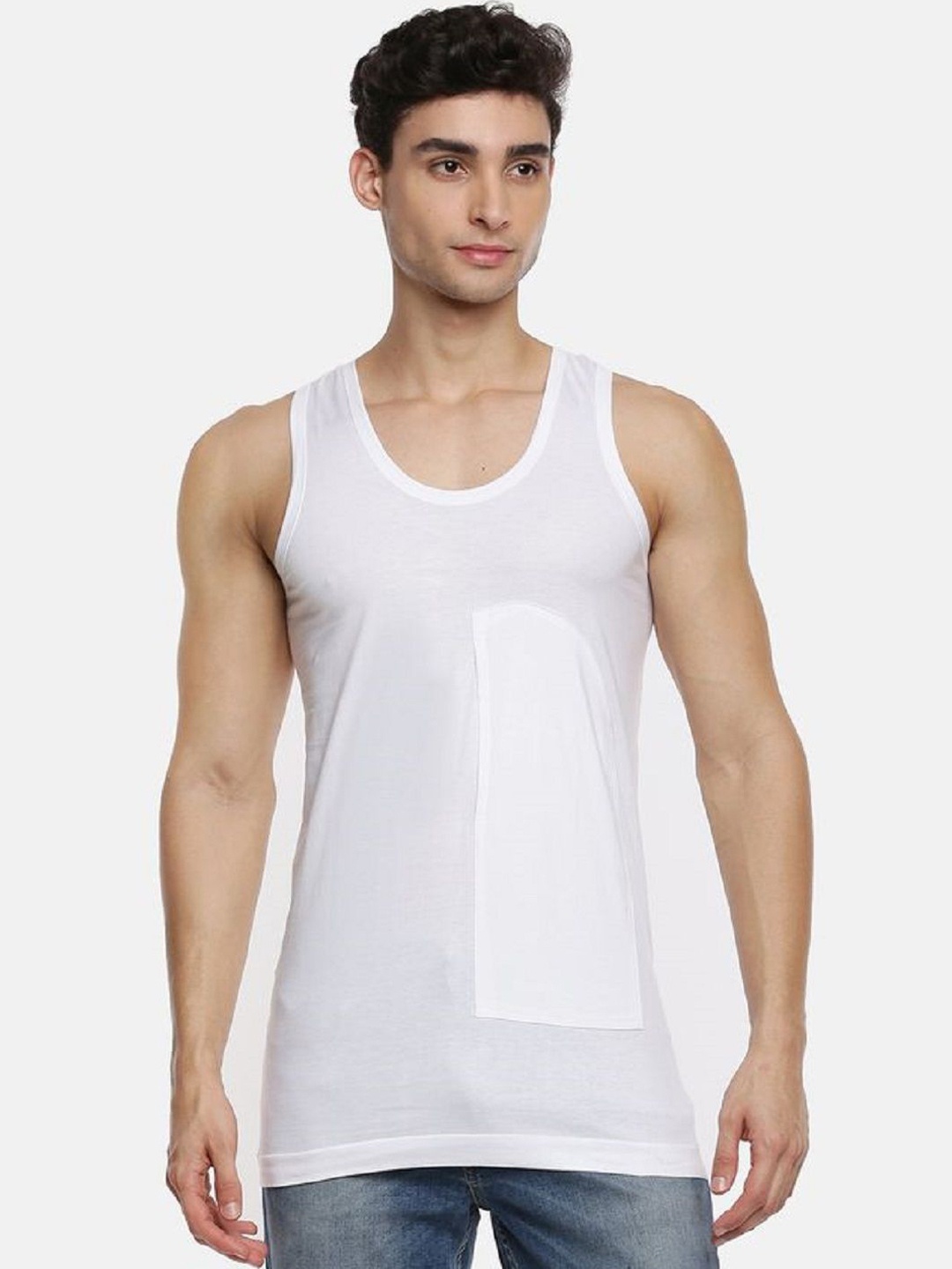 

Ramraj Pack Of 3 Pure Cotton Innerwear Vests-R1SukraPKTRNW4P, White
