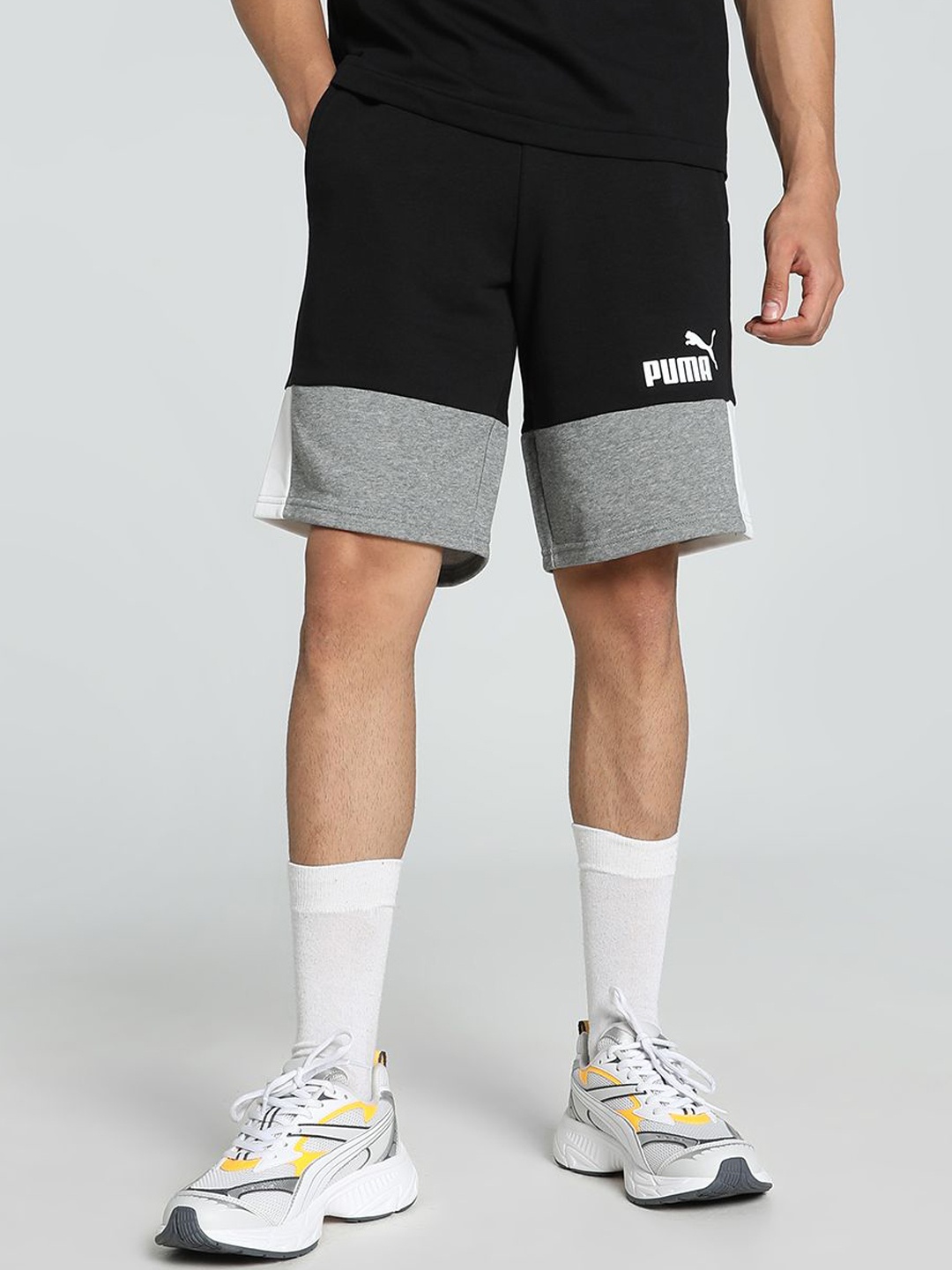 

Puma Ess+ Block 10" Shorts, Black