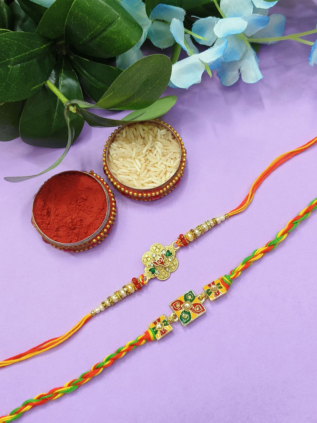

StileAdda Thread Rakhi, Yellow