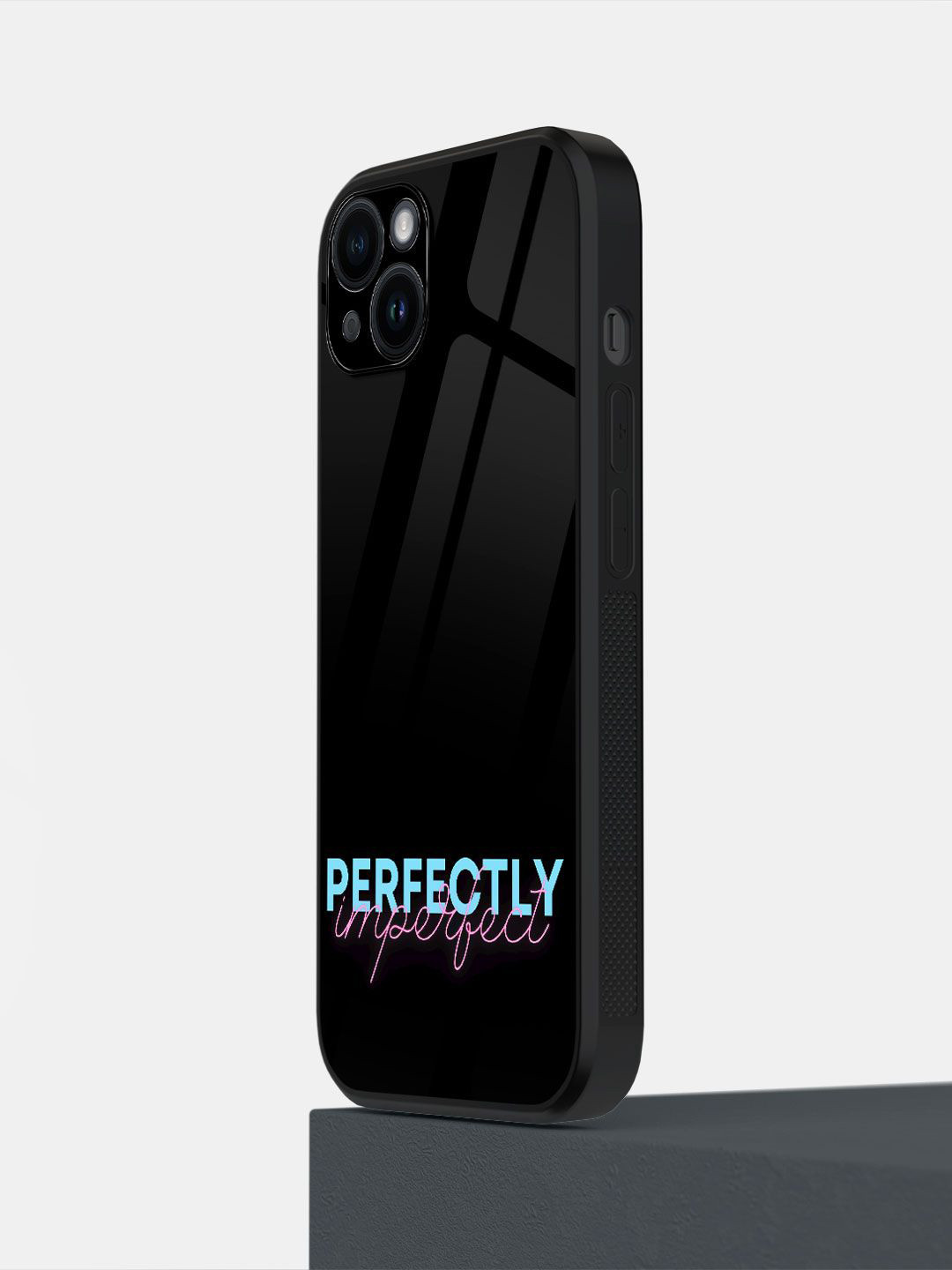 

macmerise Typography Printed iPhone 14 Plus Back Case Mobile Accessories, Black