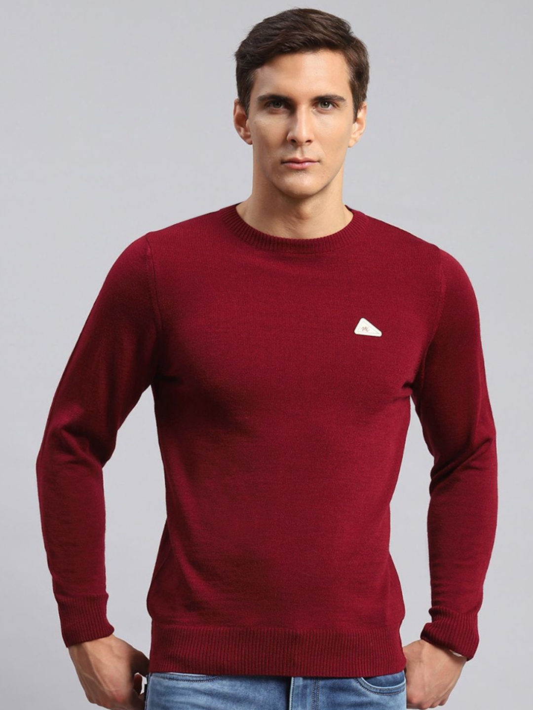 

Monte Carlo Men Woollen Pullover, Red