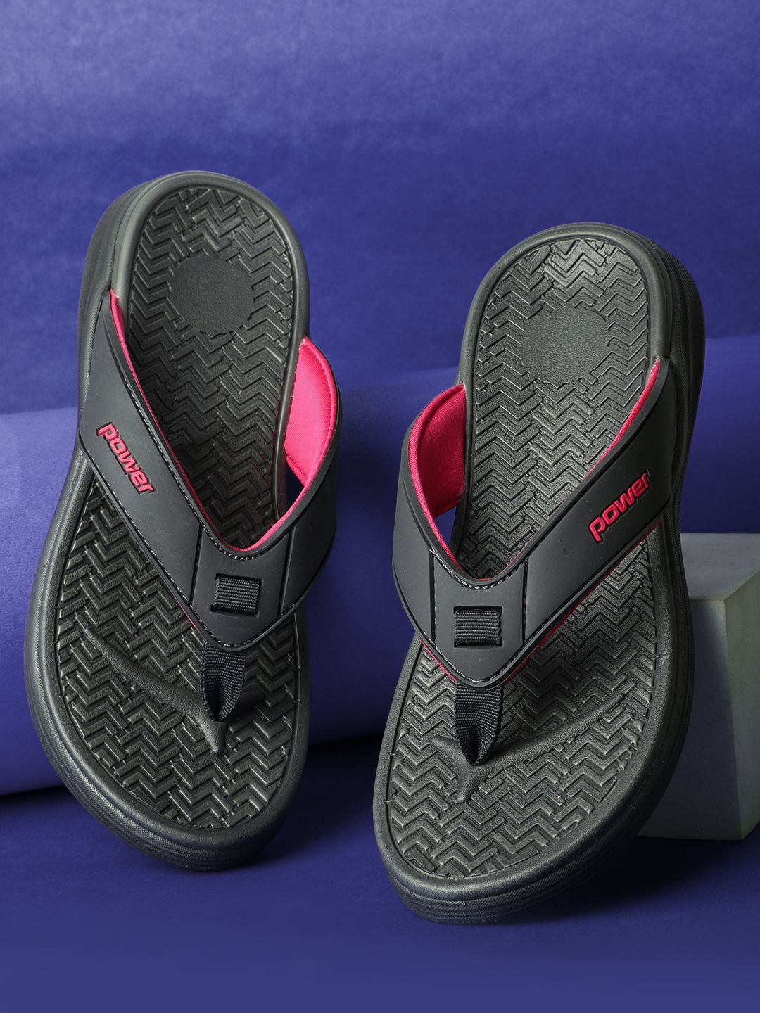 

Power Women Thong Flip-Flops, Grey