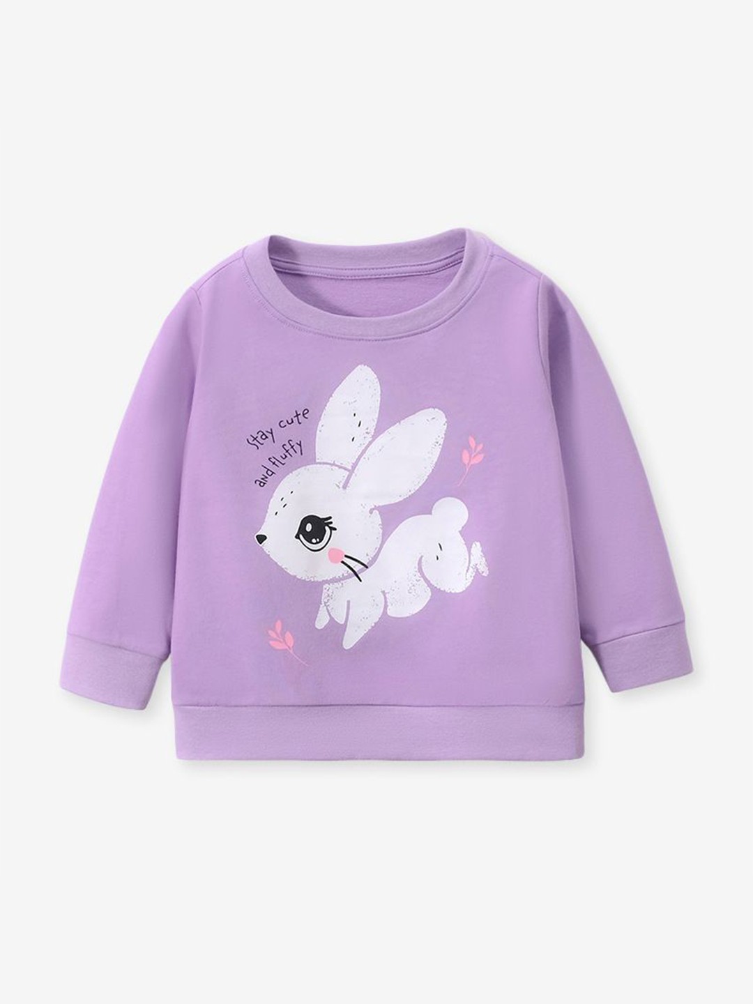 

StyleCast Girls Printed Sweatshirt, Purple