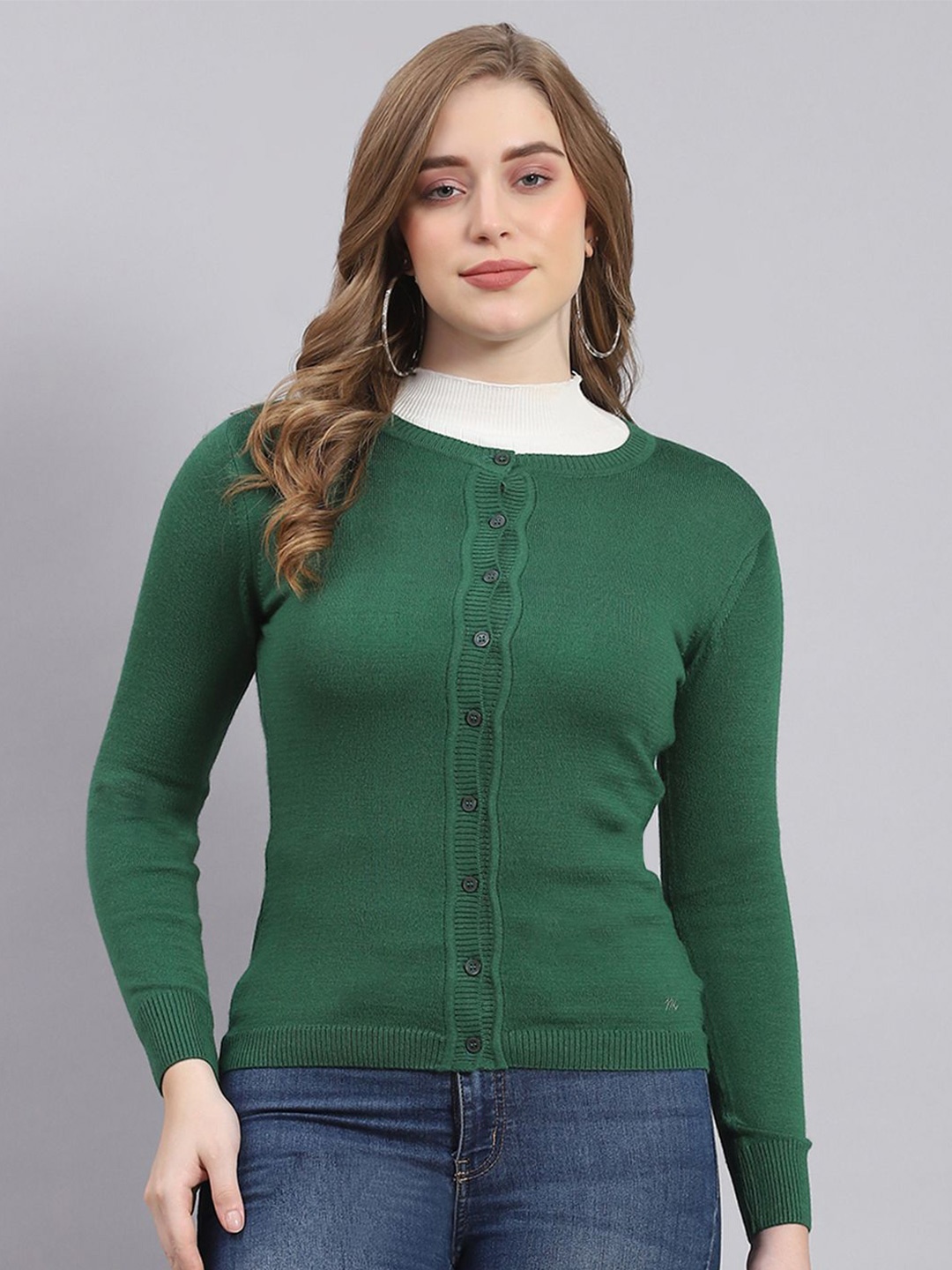 

Monte Carlo Women Cardigan, Green