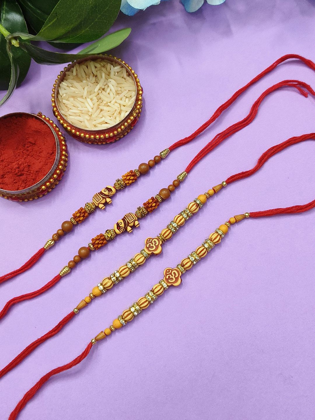 

StileAdda Thread Rakhi, Red