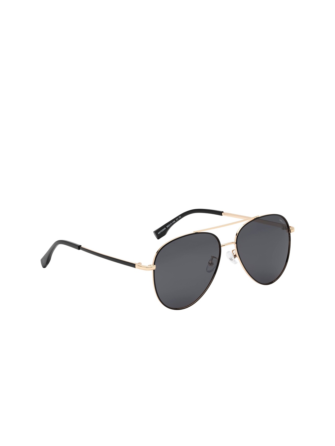 

KOSCH ELEMENTE Men Aviator Sunglasses with Polarised Lens, Grey