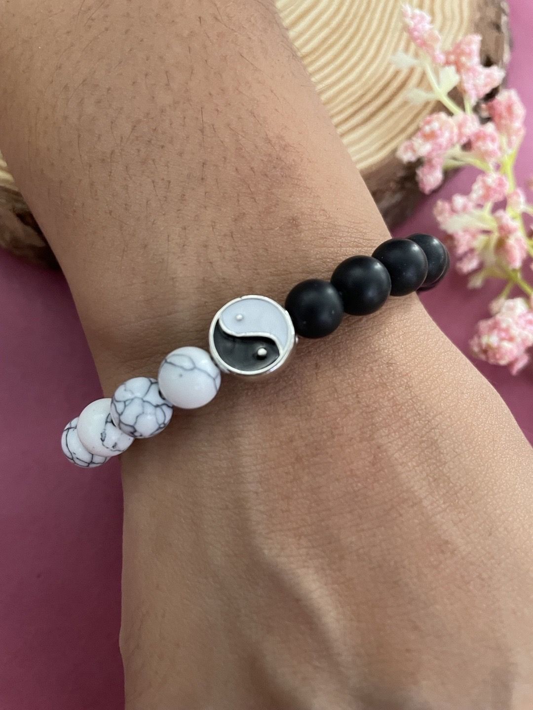 

Digital Dress Room Men Brass Handcrafted Silver-Plated Bracelet