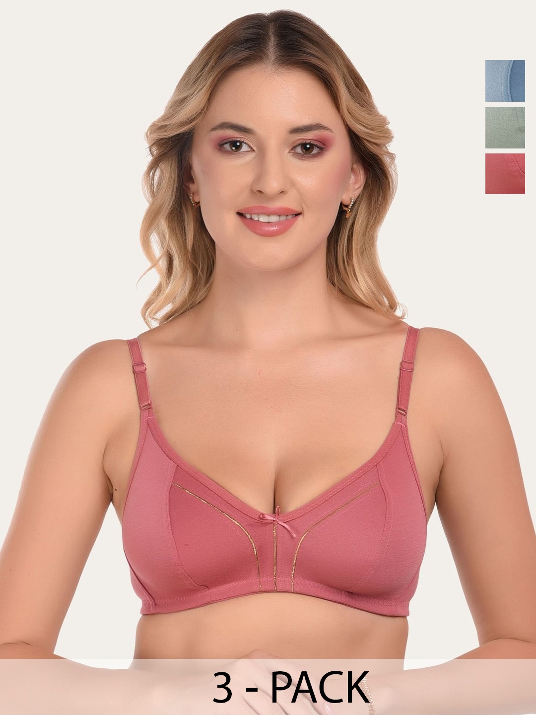 

DressBerry Bra Medium Coverage, Rose