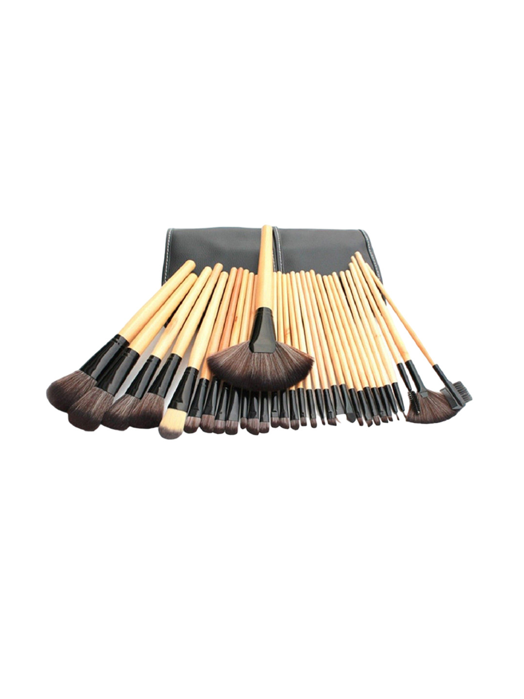 

Yoana Set Of 32 Professional Series Cosmetic Makeup Brushes, Black