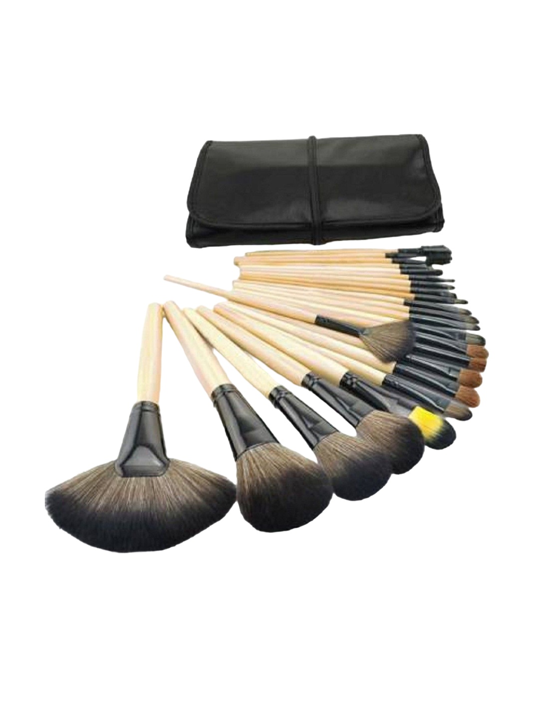 

Yoana Set Of 24-Pcs Professional Makeup Brushes, Black