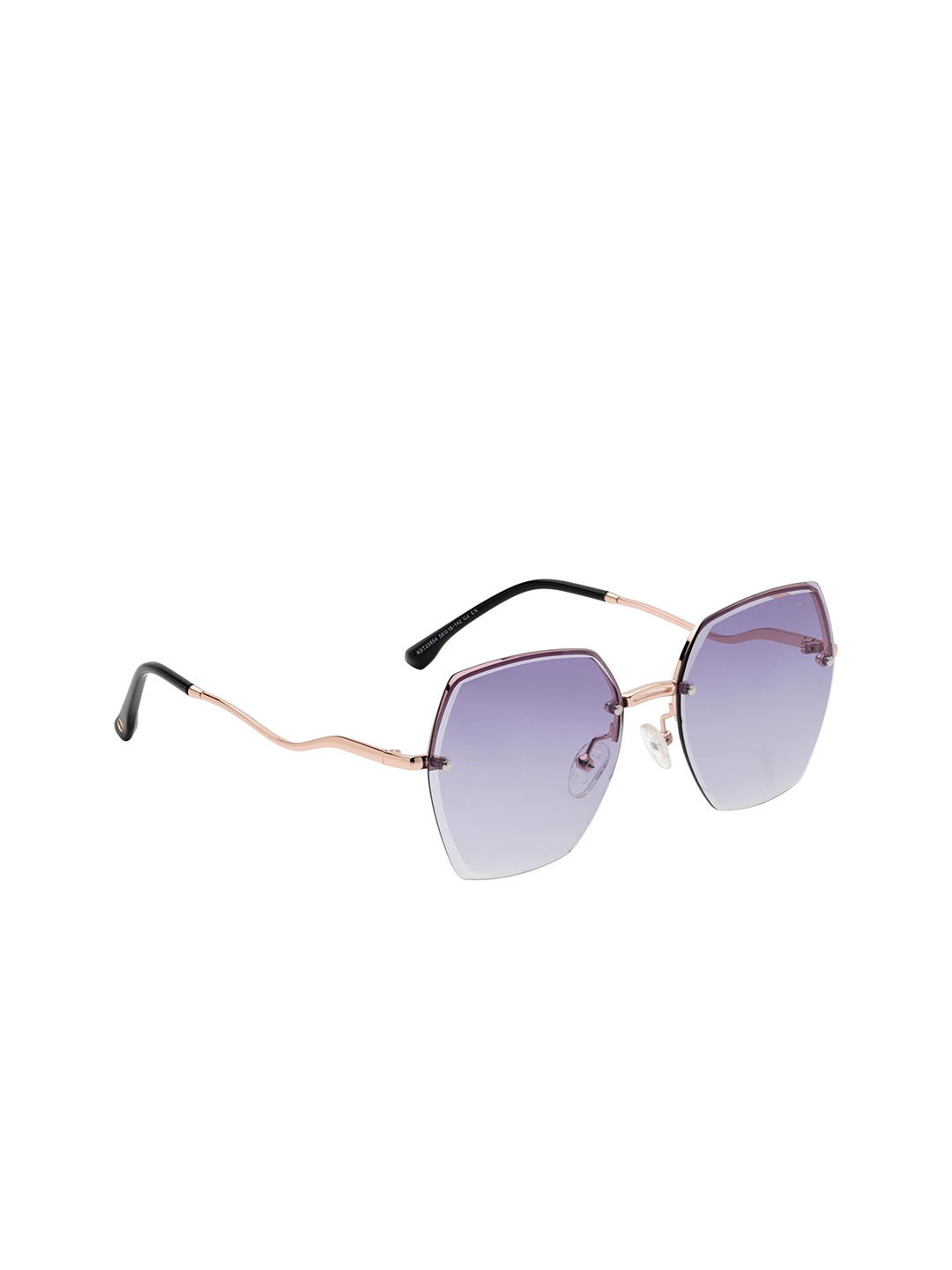 

KOSCH ELEMENTE Women Wayfarer Sunglasses with UV Protected Lens KST 23854 C2-Rose Voilet, Purple