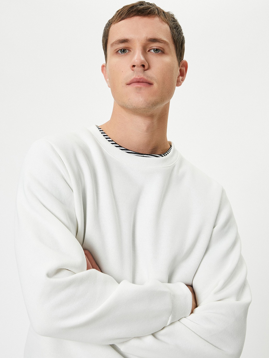 

Koton Men Sweatshirt, White