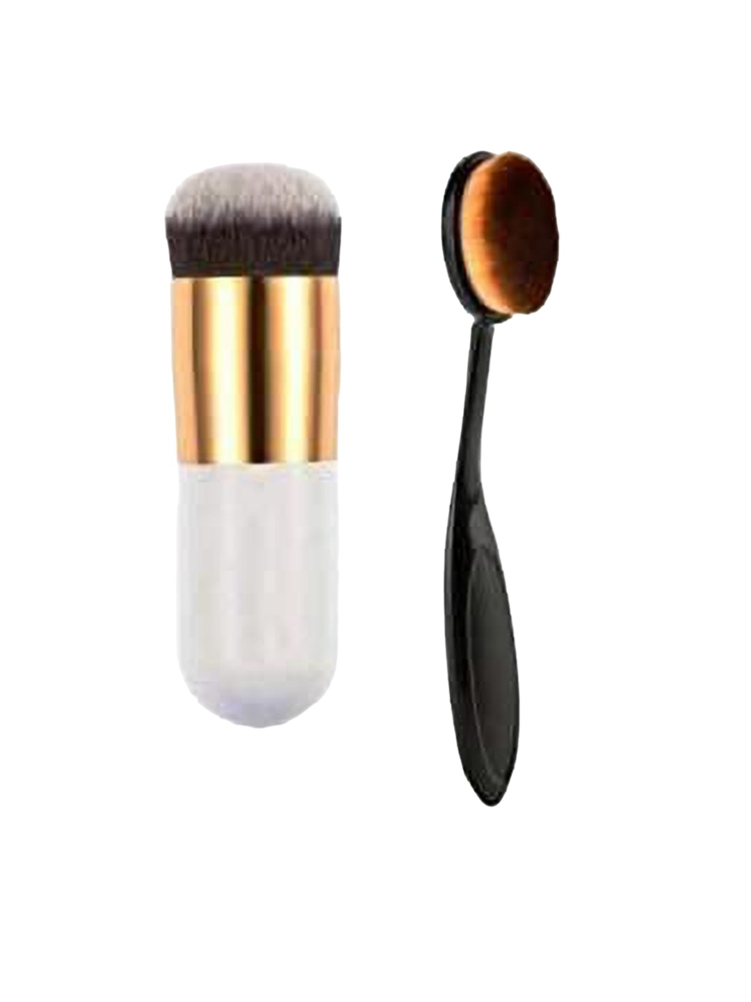 

Yoana Set Of 2-Pcs Foundation Brush, Black