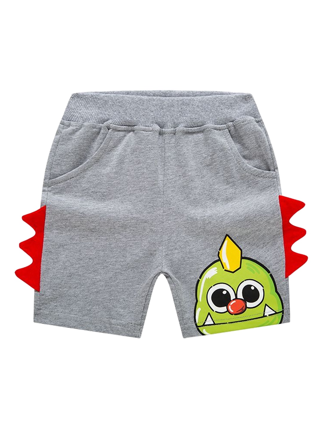 

StyleCast Unisex Kids Graphic Printed Shorts, Grey