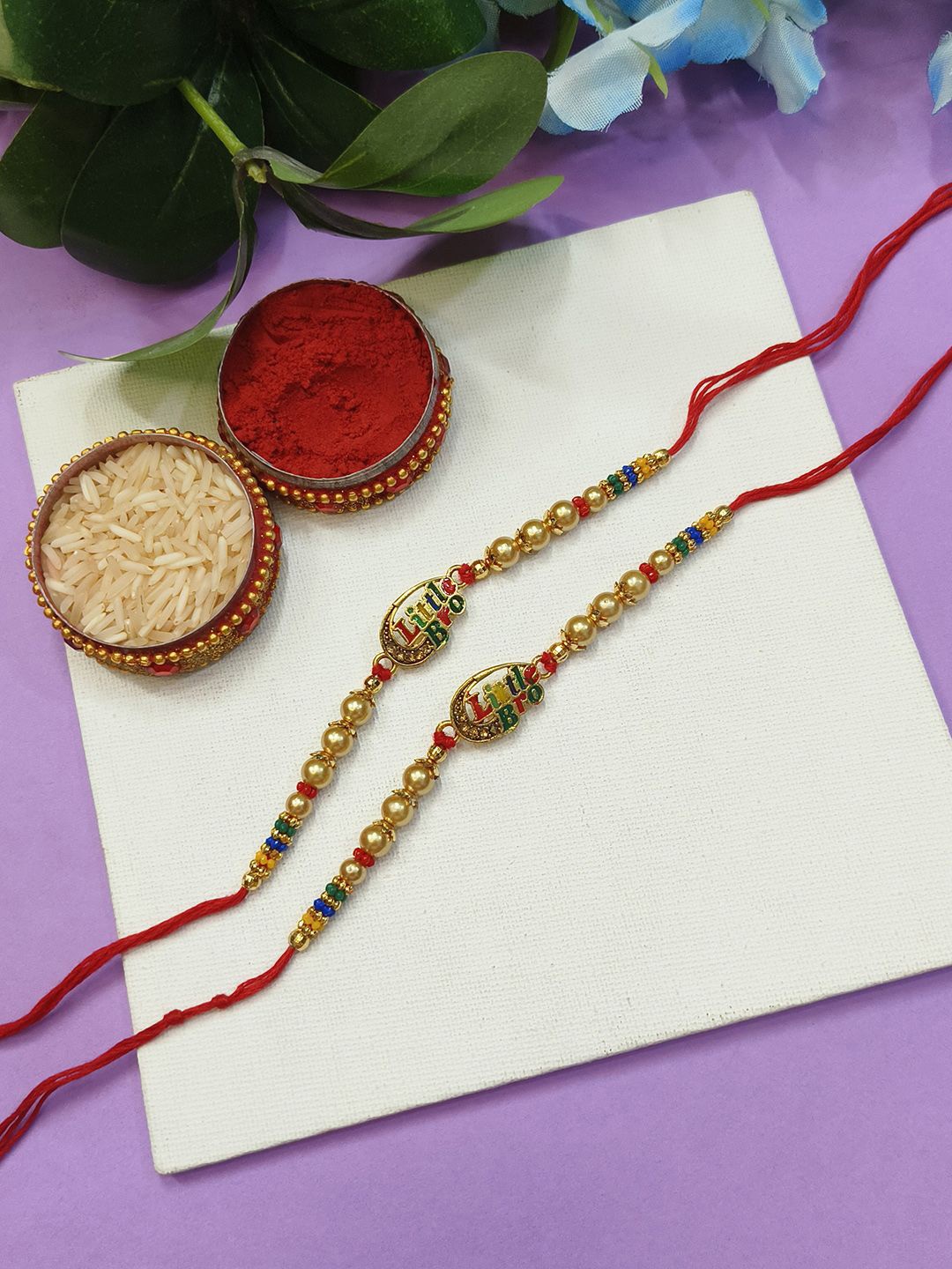 

StileAdda Thread Rakhi, Red