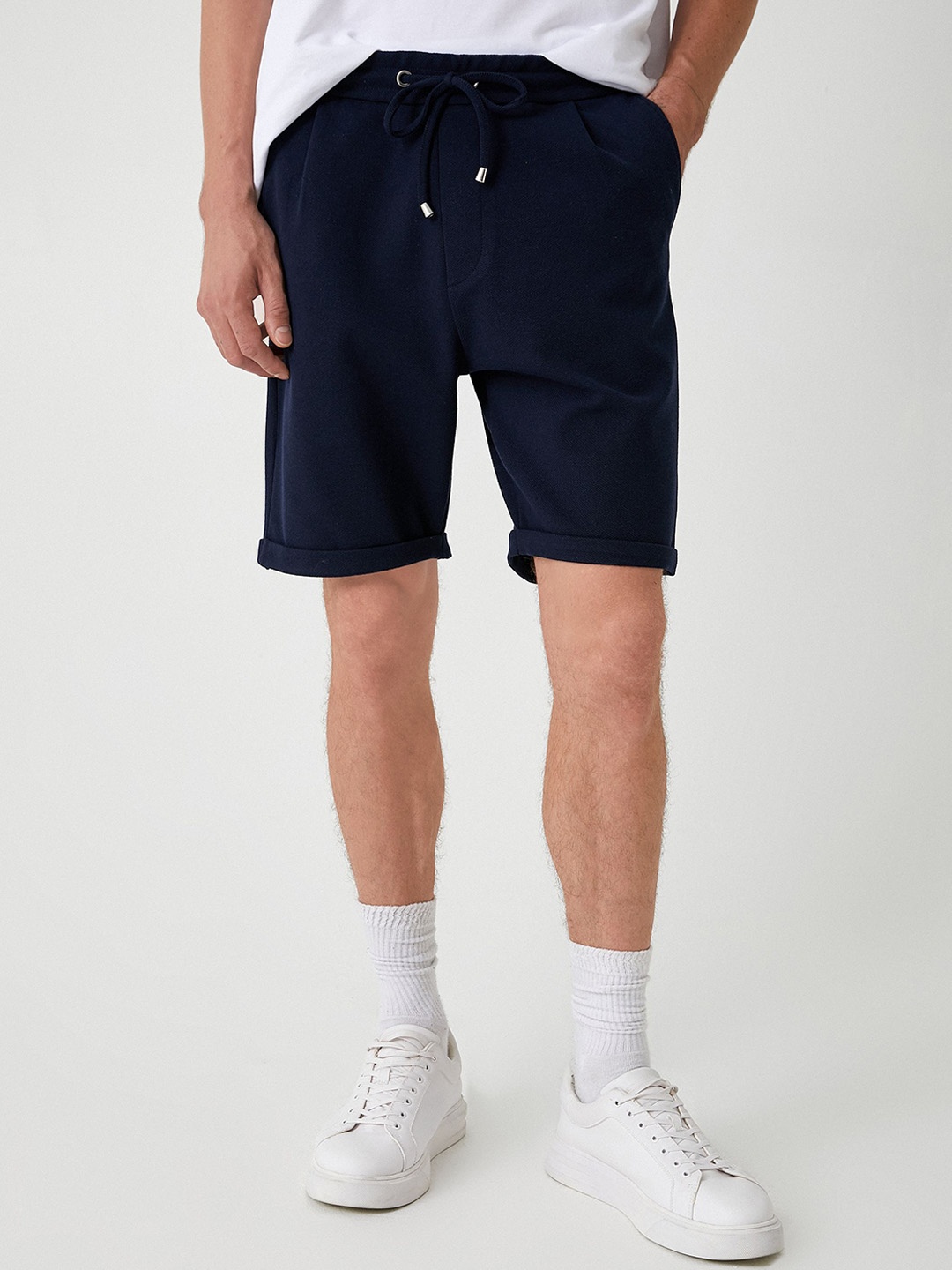 

Koton Men Shorts, Navy blue