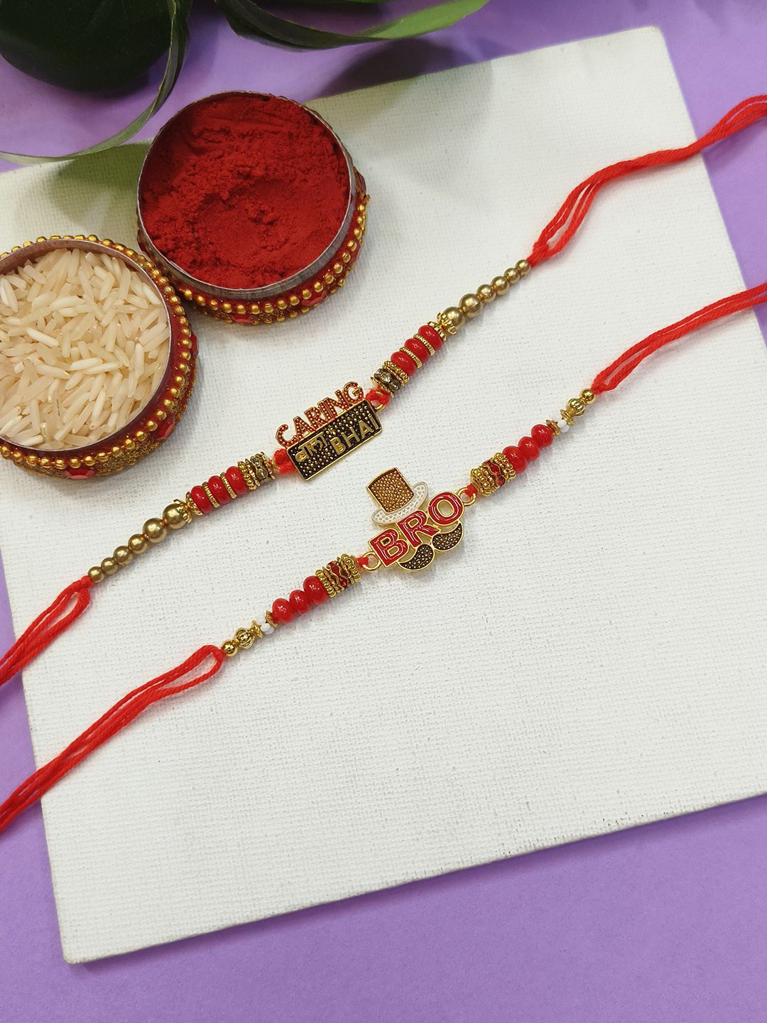 

StileAdda Thread Rakhi, Red