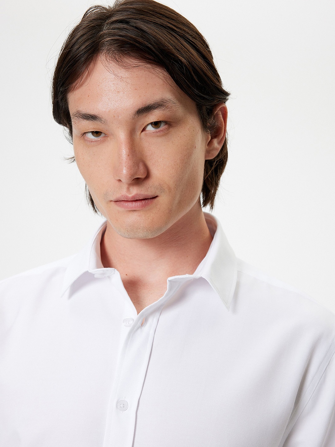

Koton Men Opaque Casual Shirt, White