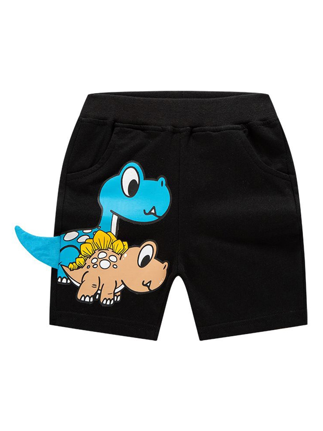 

StyleCast Unisex Kids Graphic Printed Shorts, Black