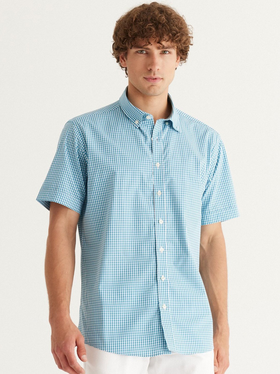 

ALTINYILDIZ CLASSICS AC Co. Men Shirts, Blue