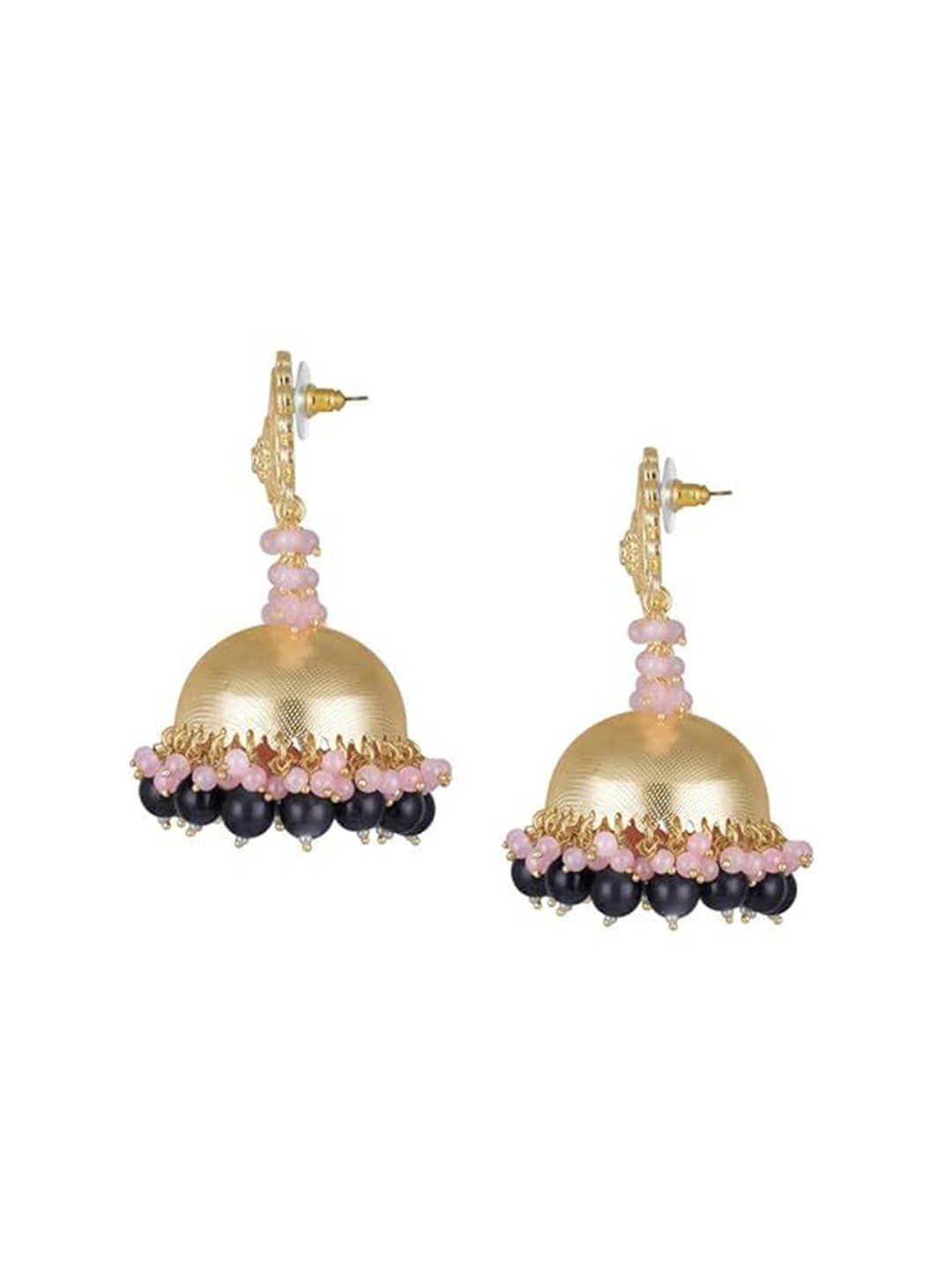 

BDIVA Contemporary Jhumkas Earrings, Gold