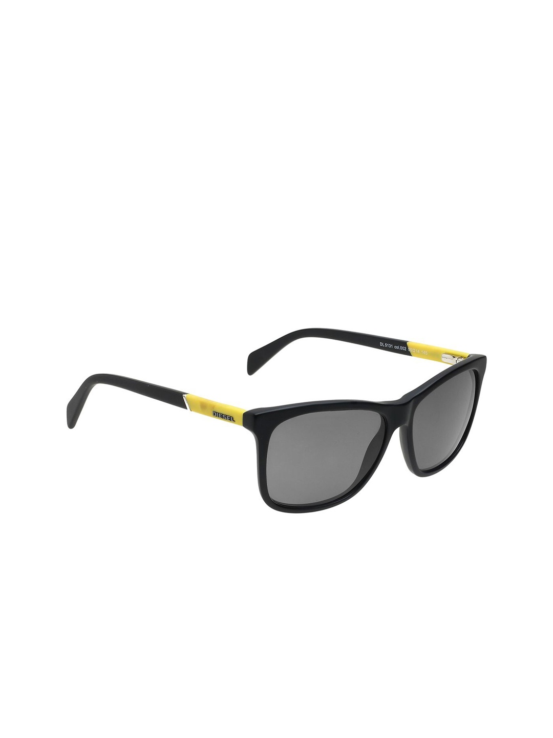 

DIESEL Unisex Square Sunglasses with UV Protected Lens, Grey
