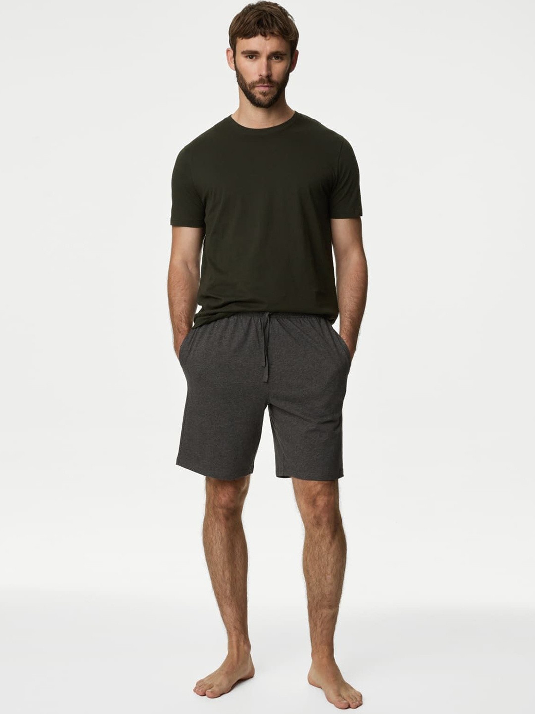 

Marks & Spencer Men Night suit, Khaki