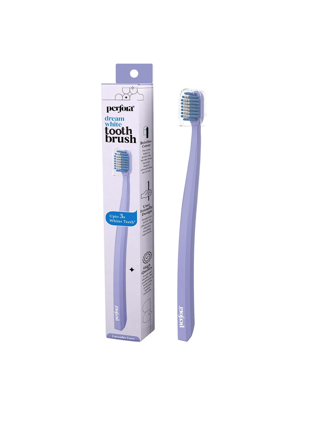 

Perfora Lavender Coloured Ultra Soft Bristles Toothbrush