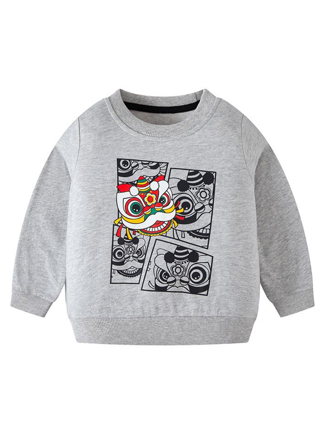 

StyleCast Unisex Kids Printed Sweatshirt, Off white